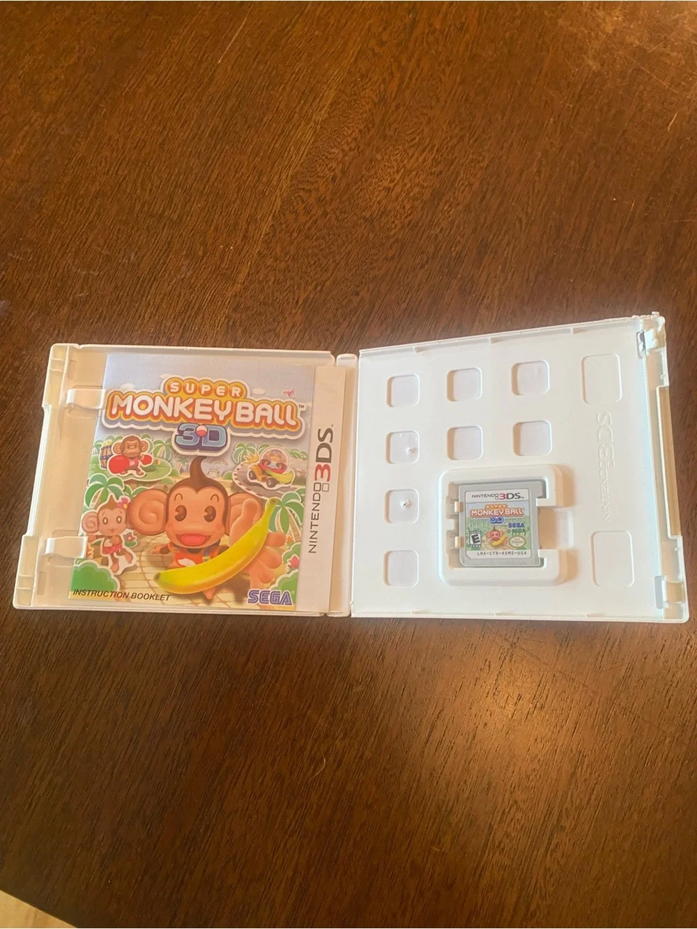Super Monkey Ball 3D Nintendo 3DS Game Complete w/ Manual Tested